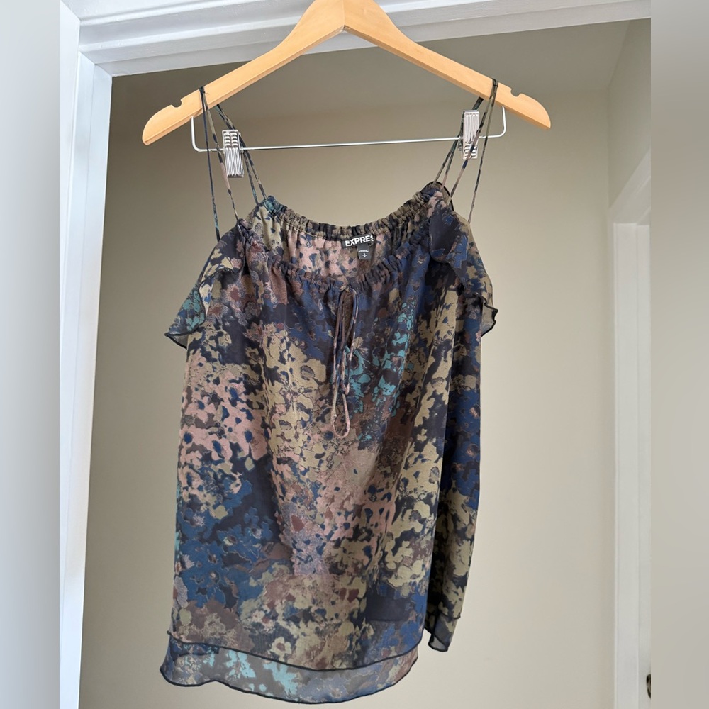 Express Women's Camisole - Multicolor Camouflage